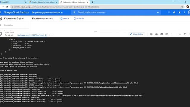 Deploy Kubernetes Load Balancer Service with Terraform || GSP233 || Qwiklabs