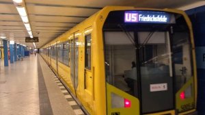 U-Bahn Berlin - Der Bahnhof Friedrichsfelde