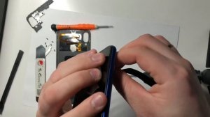 Xiaomi redmi note 7 разбор, снятие аккумулятора #xiaomi