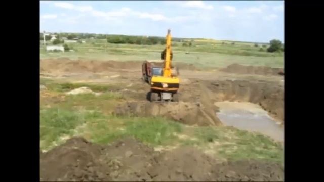 Как выкопать пруд ЗА 40 ЧАСОВ,как сделать пруд.how to dig a pond in 40 hours,40時間で池を掘る方法 смотреть онлайн