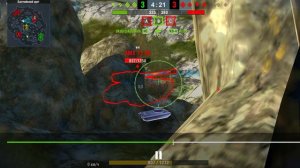 бой на т4485 избавиться ужас😁!