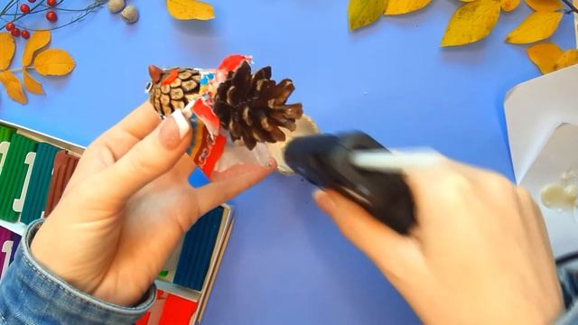 Сказочная БАБА - ЯГА. Идея поделки из природного материала. смотреть онлайн