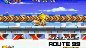 Super Sonic in Sonic Advance 3 (With codes)