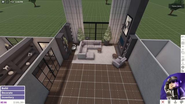 BLOXBURG: Modern Summer Family Mansion Speedbuild (interior + full tour) Roblox House Build смотреть онлайн