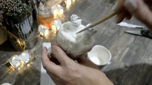 DIY. Ёлочная игрушка из ваты в стиле времён СССР. Мастер-класс пошагово