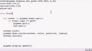 PyGame Development -4- Drawing Circles and Ellipse