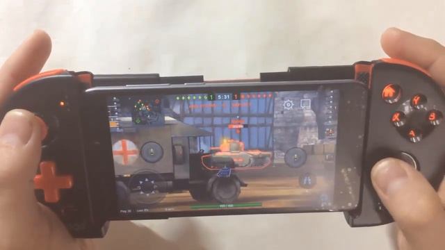 Использование геймпада IPEGA PG-9087S для игры в World of Tanks Blitz смотреть онлайн