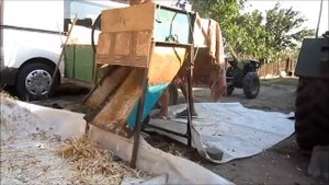 Молотилка для фасоли