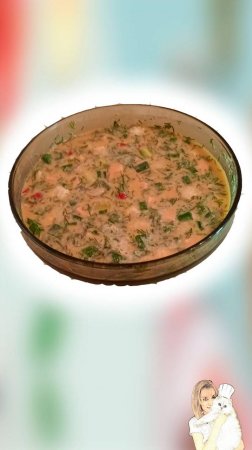 Идеальная, быстрая окрошка
