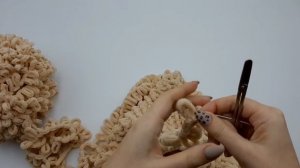 Пончо из Alize Puffy Fine. Часть 2