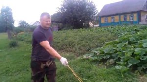 Быстрая заправка лески в косилку без разборки катушки