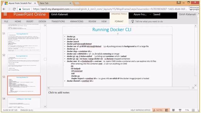Dockers Tutorial - Part 3 - Docker commands, Container Volume & Adding Source Code to Containers смотреть онлайн