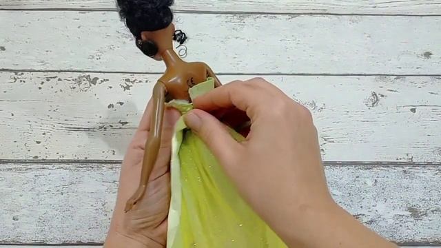 Princeses Doll Makeover Transformation~ DIY Miniature Ideas  Wig , Dress ,Faceup  and More.