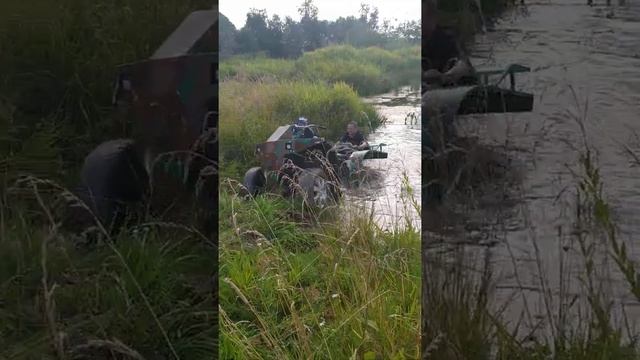 Испытание самодельного квадроцикла из оки смотреть онлайн
