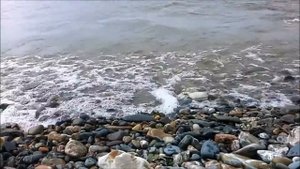 Волны на Онежском озере