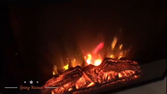 Видео отзыв от клиентки.Камин электрический.Купить белый камин у Гранд камин