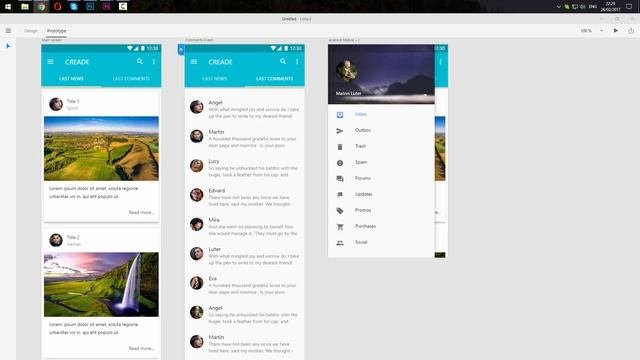 Дизайн мобильного приложения. Adobe XD