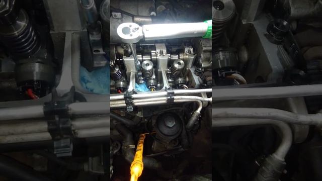 затяжка болта кріплення насосфорсунки #volkswagen #vw #golf5 #audi #nazar_orzhitsa #vag #car #2.0sd