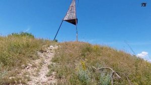 гора Шелудивая, город Лермонтов как на ладони.
