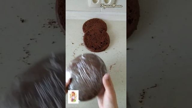 Как разрезать ровно и одинакового размера коржи, без нити и  специального инвентаря