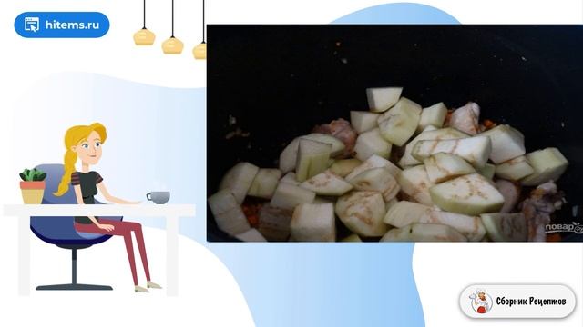 Рагу из баклажанов с курицей. Классические рецепты с фото