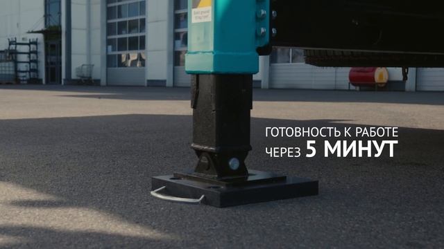 Обзор бортовой платформы Daewoo Novus CL7AF с КМУ Hyundai Everdigm 8016 смотреть онлайн