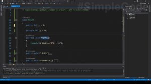 №76. C#. Модификаторы доступа