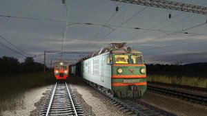Trainz Railroad Simulator 2019 сценарий "Ночная смена"