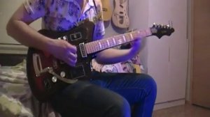 Играю на советской гитаре "Форманта" 241-БЛ (guitar FORMANTA)
