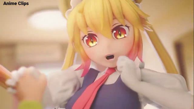 Miss Kobayashi's Dragon Maid all 3d animation