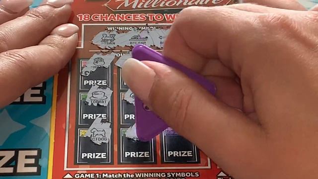 New Monopoly Millionaire Scratch Card National Lottery смотреть онлайн