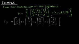 Linear Algebra 4.5.1 The Dimension of a Vector Space