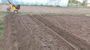 сделать гряды культиватором