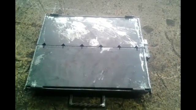 Кузня (часть 2#) Складной мангал-чемодан. смотреть онлайн