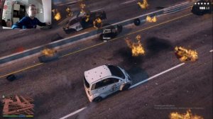 GTA 5. ПОГОНЯ И ПЕРЕСТРЕЛКА С КОПАМИ.