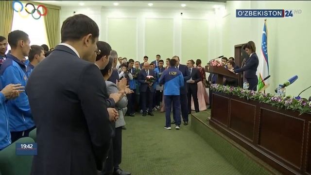 Награждение победителей Азиатских игр смотреть онлайн