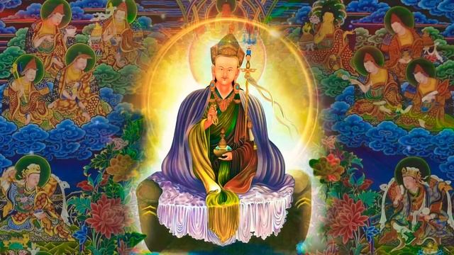 ☸Padmasambhava(པདྨ་འབྱུང་གནས) Konchok Chidue|Guru Rinpoche Prayer|गुरु रिन्पोछे|Fulfill Wishes/Chan