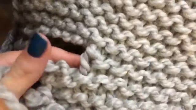 Трикотажный шов для платочной вязки смотреть онлайн