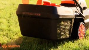 Электрические газонокосилки Daewoo DLM – видео обзор функций и работы