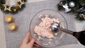 Тарталетки с паштетом из тунца и креветок -  идеальное сочетание ?