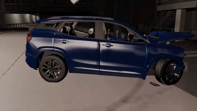 Crash test GMC TERRAIN DENALI BEAMNG BRO INCAP - Beamng drive смотреть онлайн