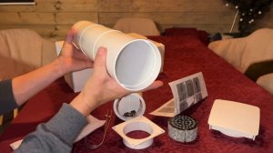 Вентиляция для каркасного дома.  Приточный клапан. Дом 6/9. Домодедово.