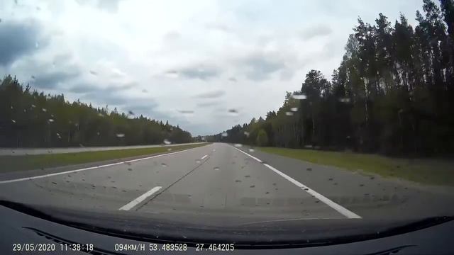 Минск-Слуцк 29-05-2020 (timelapse 4x) смотреть онлайн