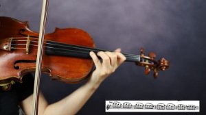 [Introducing the Positions for violin] no. 100-101 (The best etude for the 3rd position)