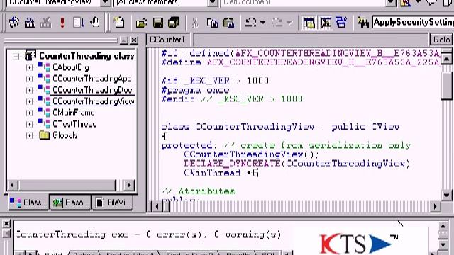 Multithreaded Programming using VC++ and Worker threads смотреть онлайн