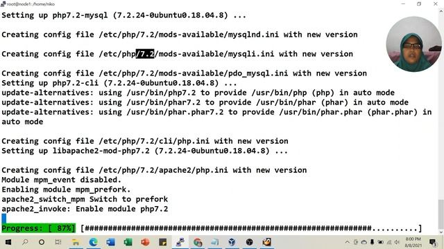 Server 2. Instal Wordpress di ubuntu 18 04 (Pembahasan lomba digital siswa) смотреть онлайн