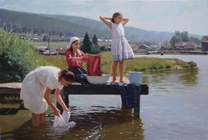 "Художник и время." Картины Андрея Дареева.