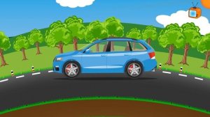 Универсал - виды машинок! Раскраска