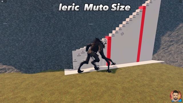 All Muto's Size in Kaiju Universe - Roblox смотреть онлайн