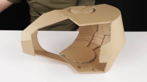 How To Make IronMan Transformers Mask - Hydraulic Cardboard